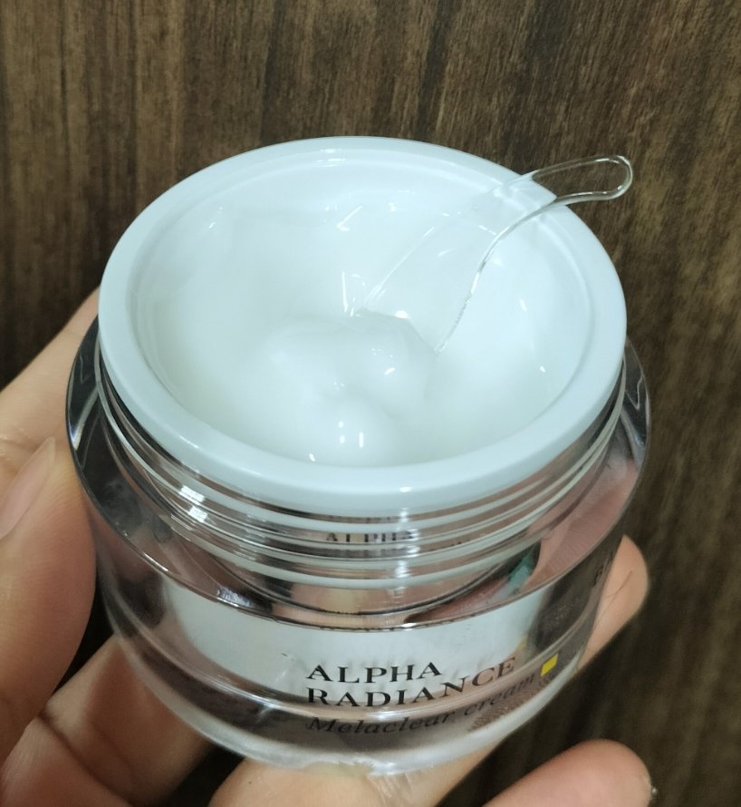アルファラディアンスメラクリア クリーム/BANOBAGI/フェイスクリームを使ったクチコミ（1枚目）