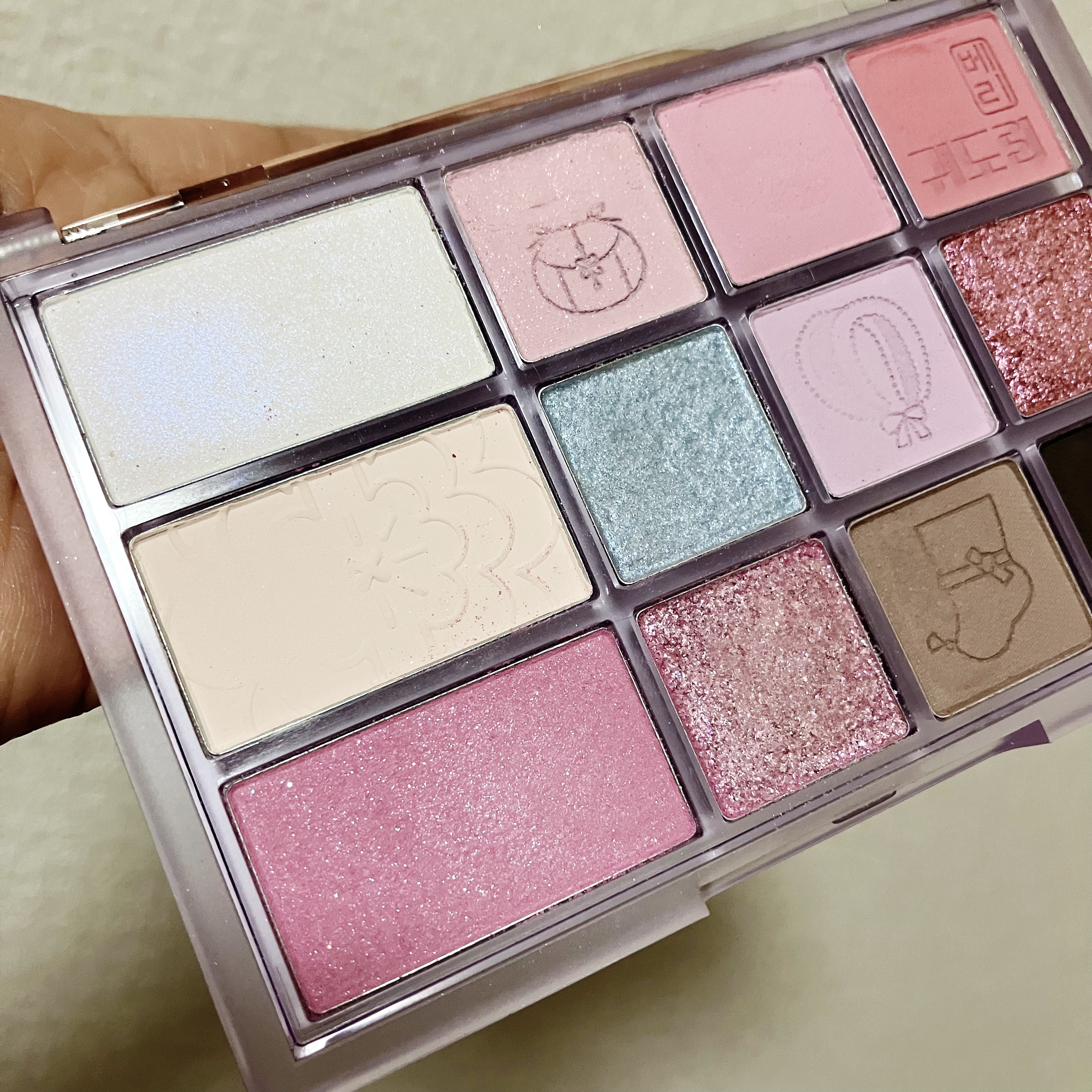 シェード アンド シャドウ パレット/CLIO/アイシャドウパレットを使ったクチコミ（3枚目）