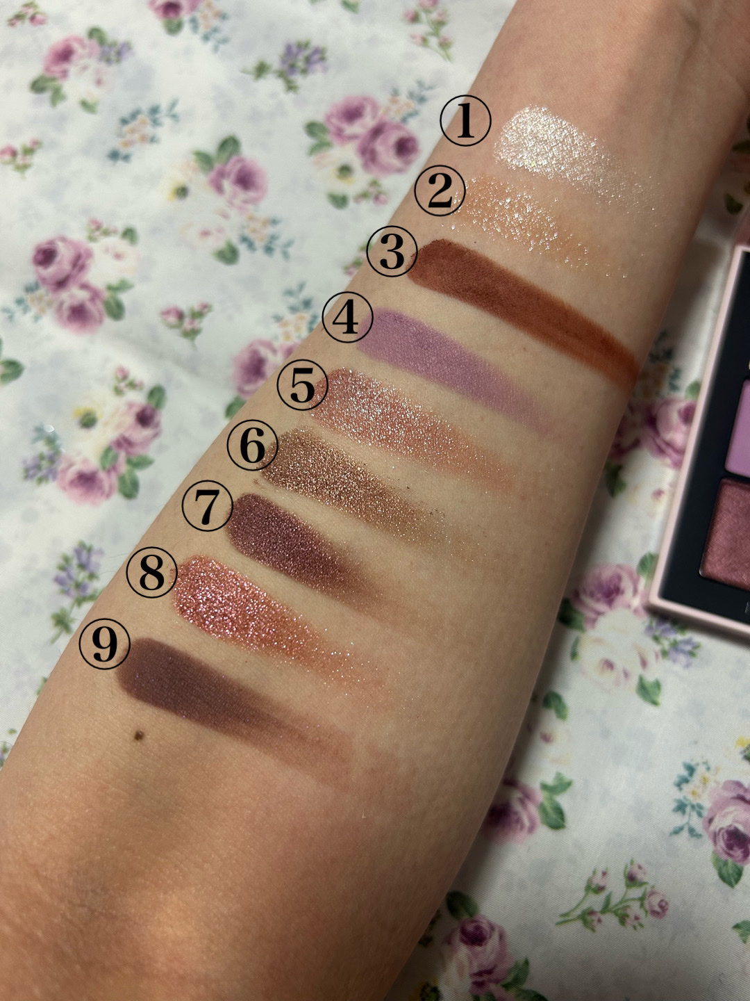 NARS アフターグロー テンプティング アイシャドーパレット/NARS/アイシャドウパレットを使ったクチコミ（3枚目）