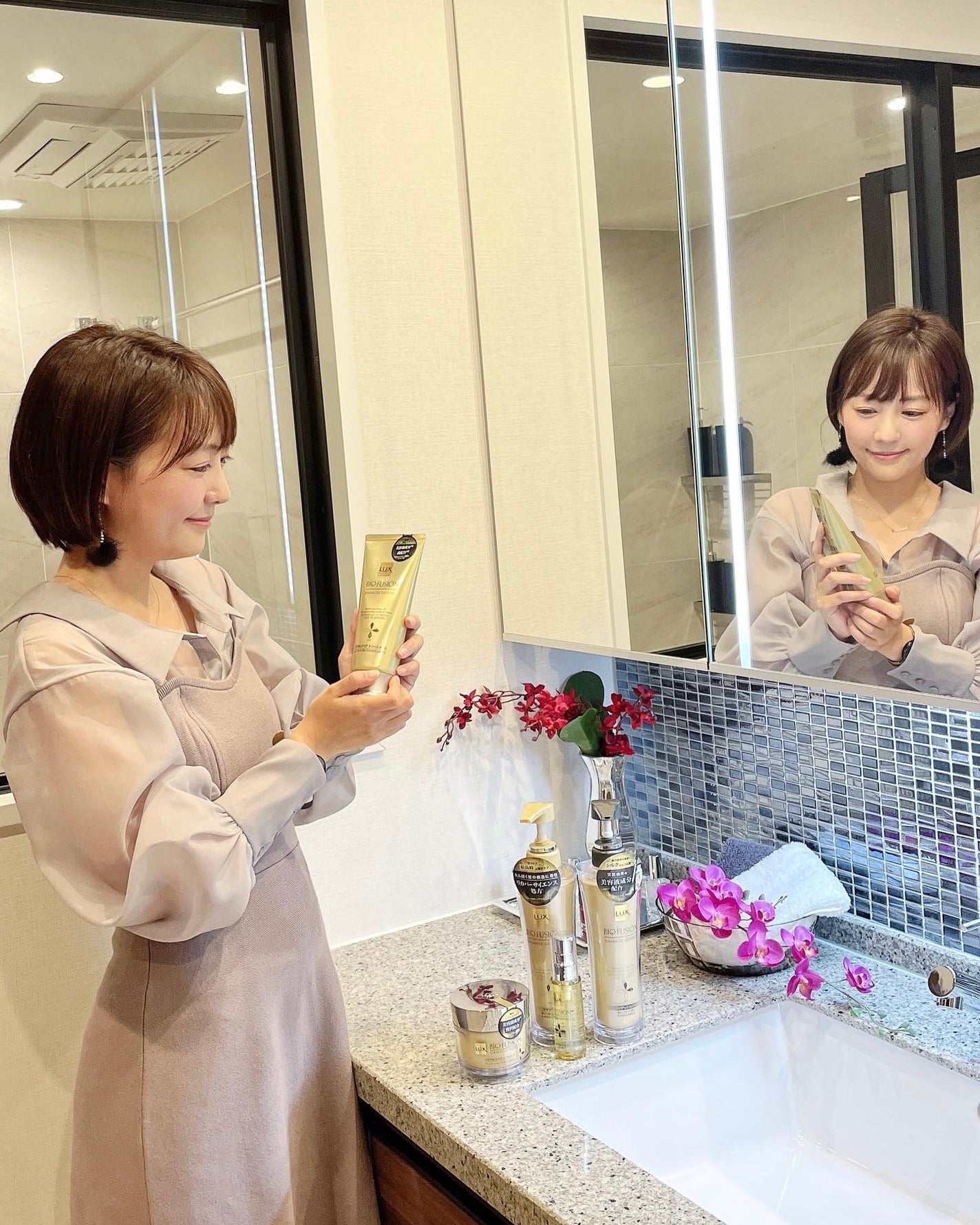 バイオフュージョン シャンプー/コンディショナー/LUX/市販シャンプーを使ったクチコミ(1枚目)