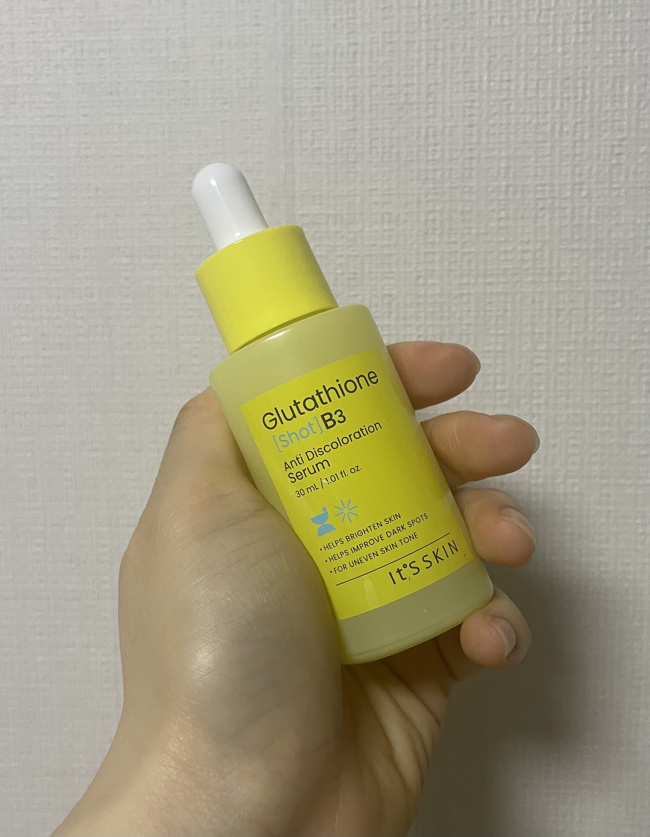 グルタチオンショットB3シミ跡セラム/It's skin/美容液を使ったクチコミ（1枚目）