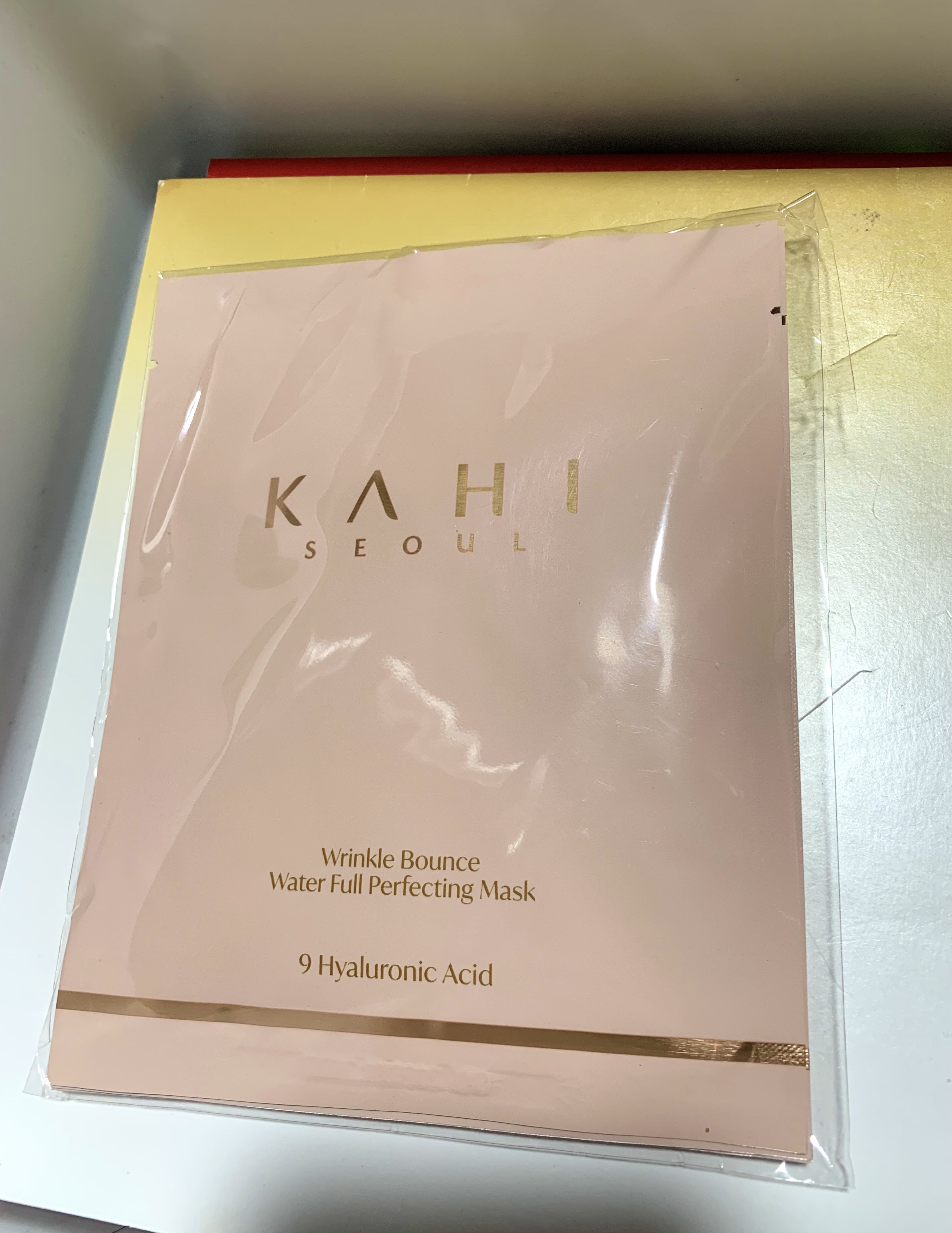 WRバウンス ウォーターフル パーフェクティング マスク/KAHI/シートマスク・パックを使ったクチコミ（1枚目）