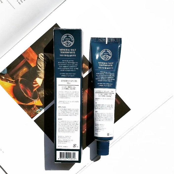 チェジュミネラルソルトブルーオーガニック歯磨き粉/1950/歯磨き粉を使ったクチコミ(3枚目)