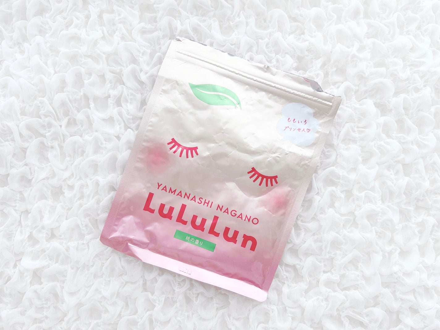 山梨・長野ルルルン(桃の香り)/ルルルン/シートマスク・パックを使ったクチコミ(1枚目)