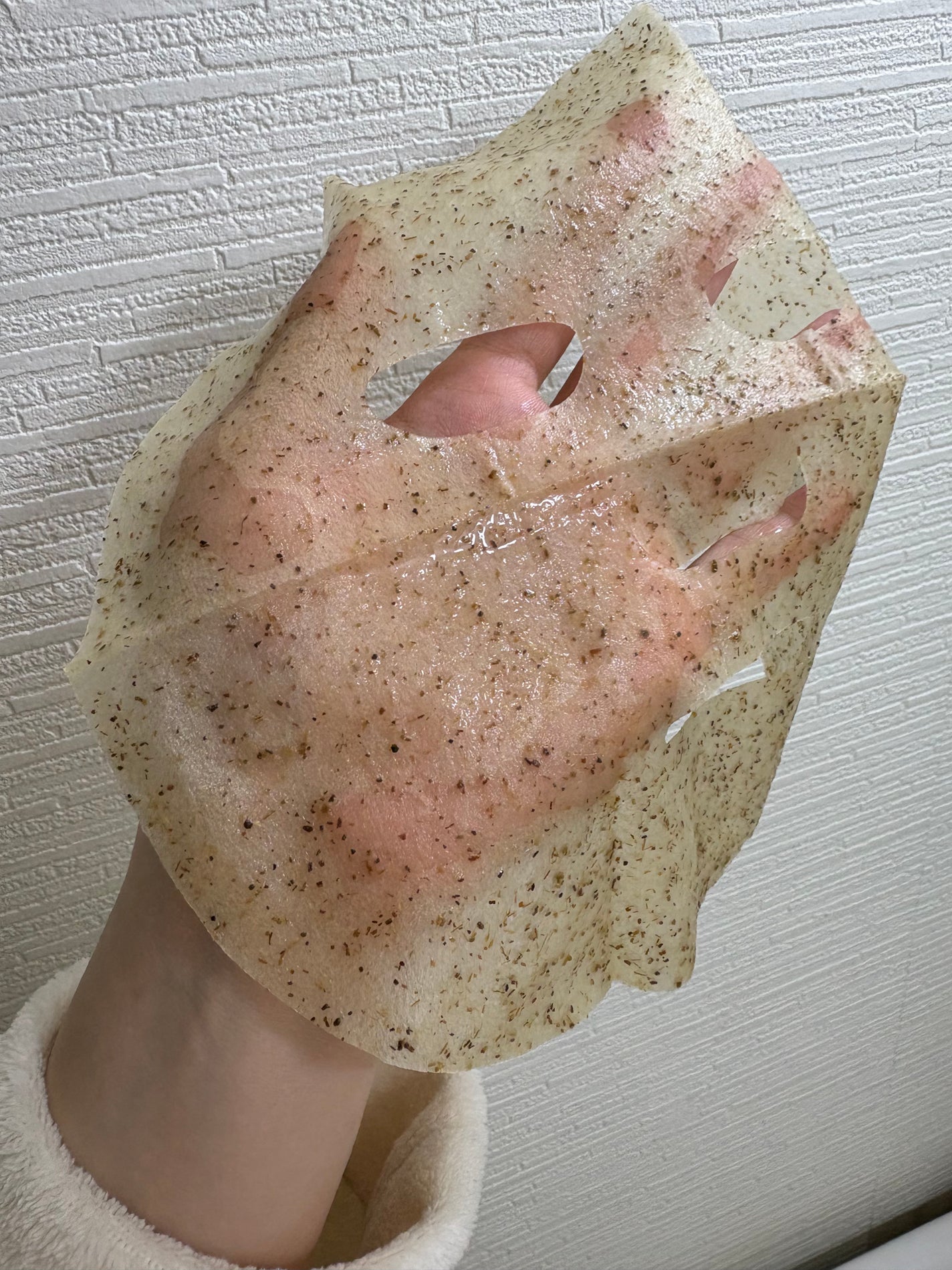 ツボクサスージングハイドロヨモギマスク/LIALUSTER/シートマスク・パックを使ったクチコミ(3枚目)