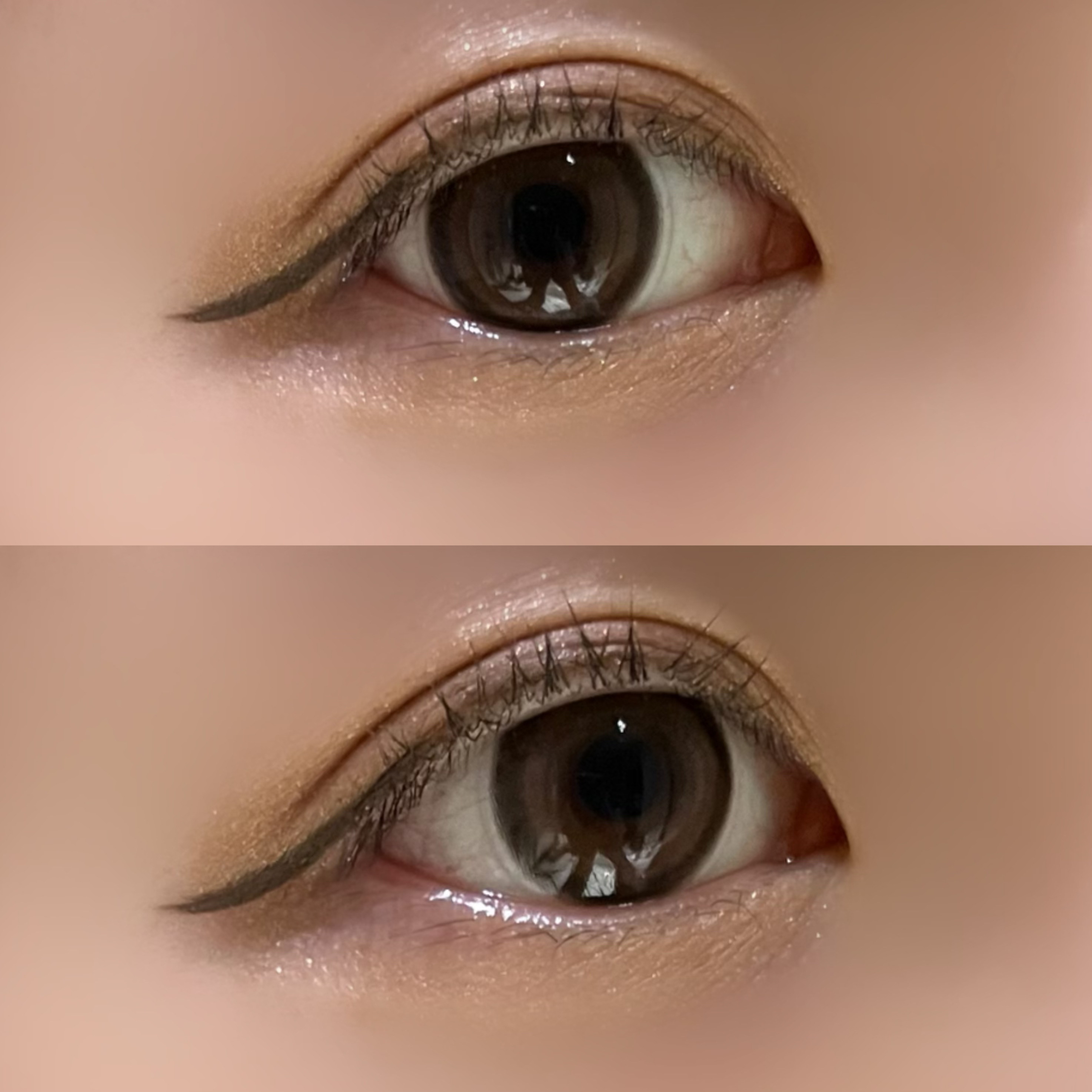 シルキーリキッドアイライナーWP/D-UP/リキッドアイライナーを使ったクチコミ（3枚目）