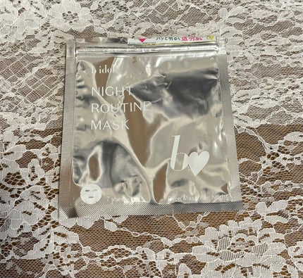 ナイトルーティンマスクR/b idol/シートマスク・パックを使ったクチコミ(1枚目)