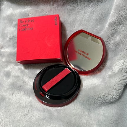 espoir ビーベルベット カバークッションのクチコミ「\ 脅威の100時間持続可能な超密着カバークッション😍🔥 /
espoir
ビーベルベ.....」(2枚目)