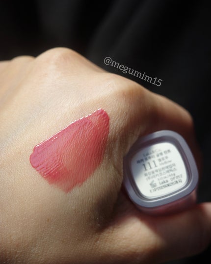 フルーティーグラムティント/Laka/リップティントを使ったクチコミ(2枚目)