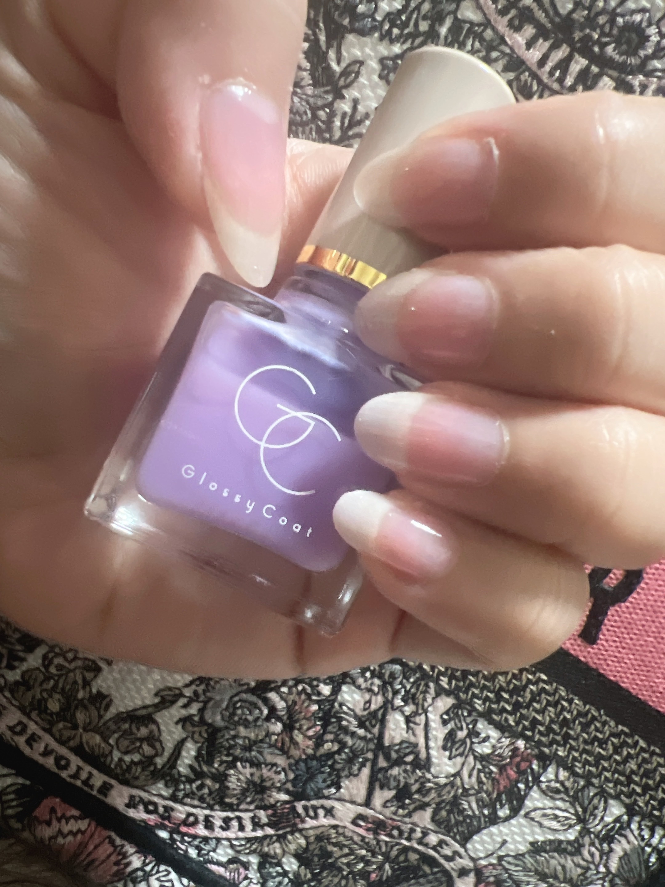 グロッシーコート/スキューズミー/オールインワンネイルを使ったクチコミ（1枚目）