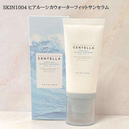 ヒアルーシカ ウォーターフィット サンセラム/SKIN1004/日焼け止めローションを使ったクチコミ(1枚目)