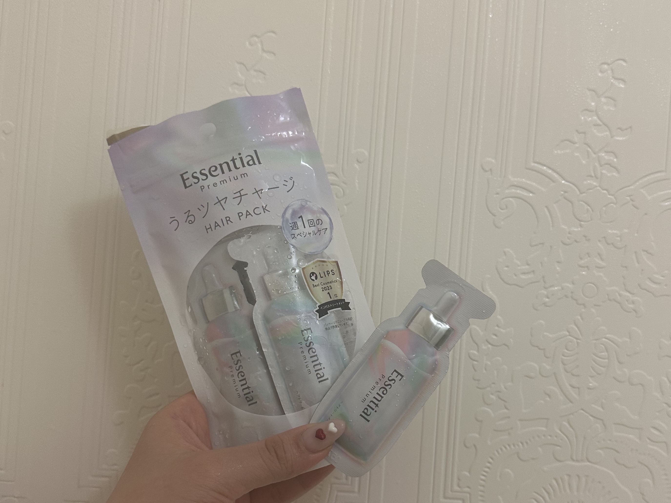 ザビューティ うるツヤチャージヘアパック/エッセンシャル/ヘアマスク・ヘアパックを使ったクチコミ（1枚目）