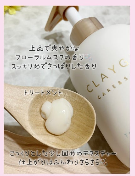 シャンプー/トリートメント SR/CLAYGE/市販シャンプーを使ったクチコミ(2枚目)