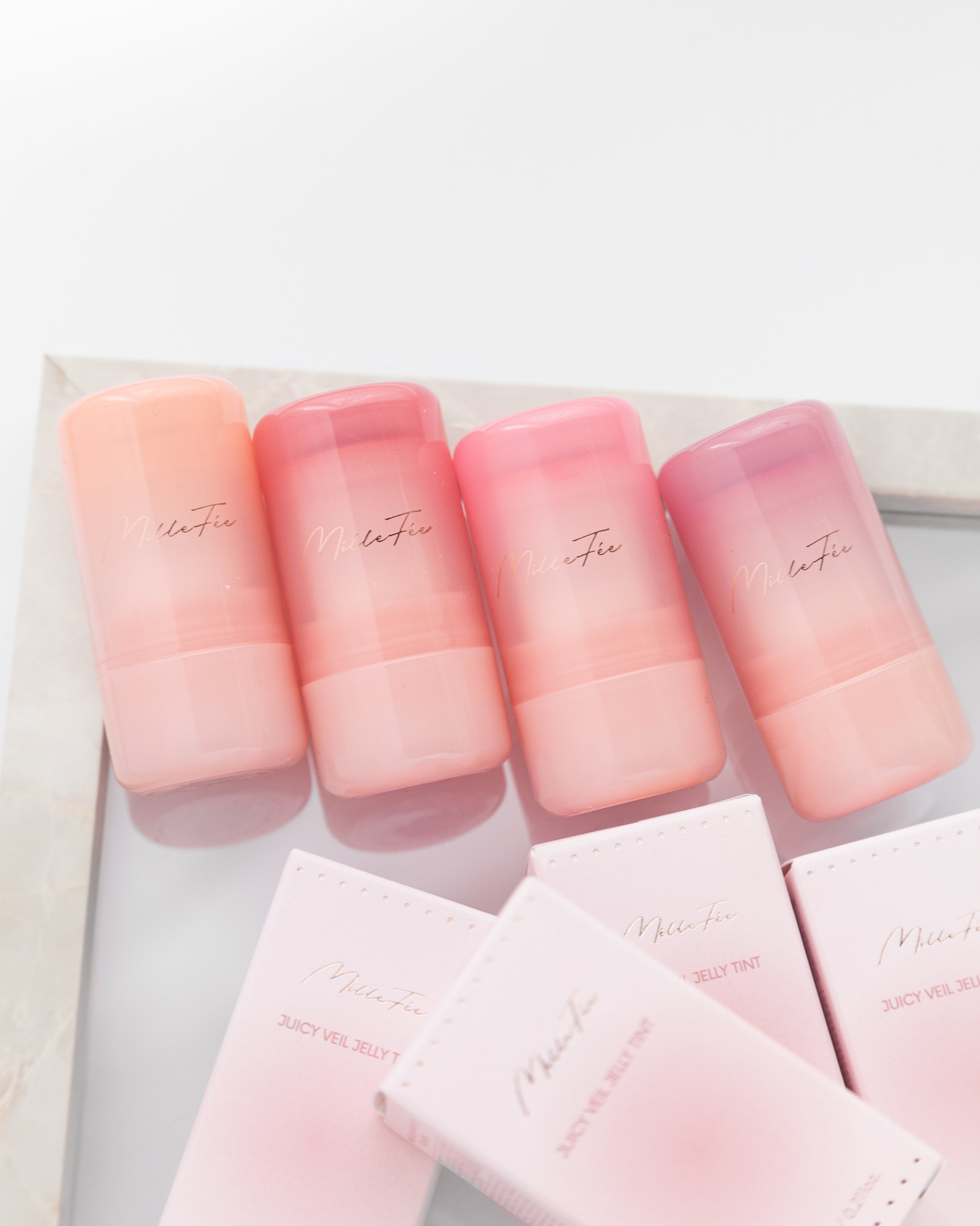 ジューシーヴェールジェリーティント/MilleFée/リップティントを使ったクチコミ（1枚目）
