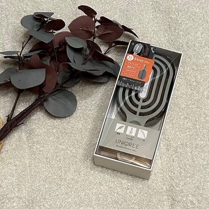 ユニークリー 4wayスムースヘアブラシ/ビー・エヌ/ヘアブラシを使ったクチコミ(1枚目)