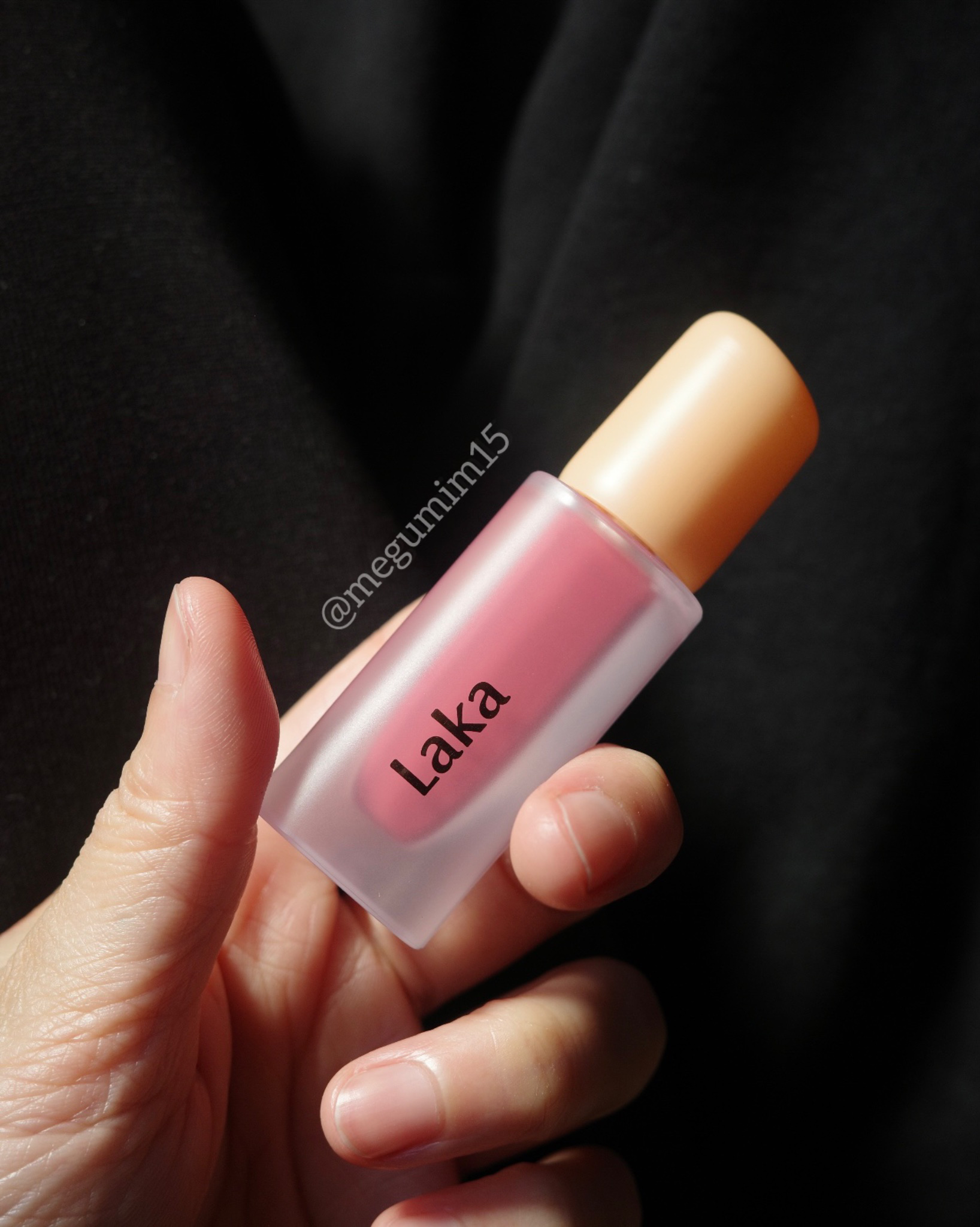 フルーティーグラムティント 113 プレジャー/Laka/リップティントを使ったクチコミ（1枚目）