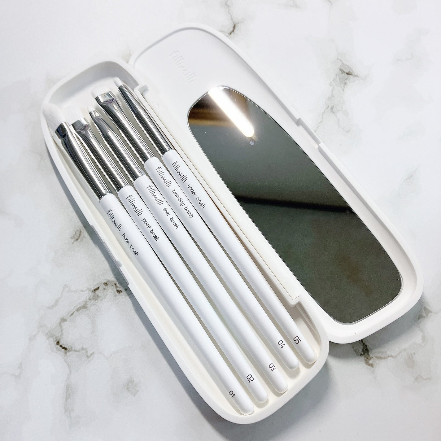 fillimilli アイメイクブラシセット/fillimilli/メイクブラシを使ったクチコミ(3枚目)
