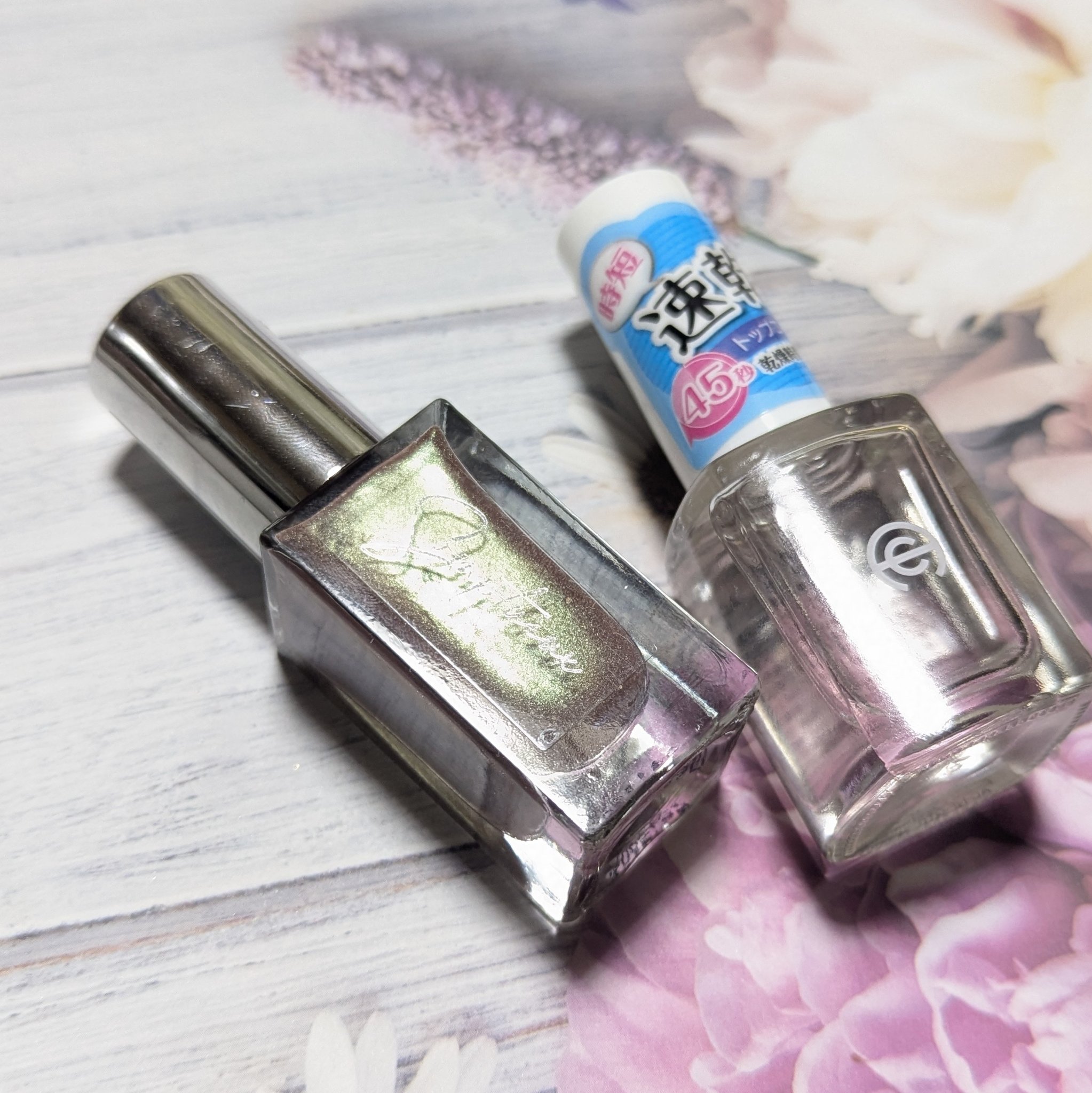 Somptueux(ソンプチュー) ネイルポリッシュ/DAISO/マニキュアを使ったクチコミ（2枚目）