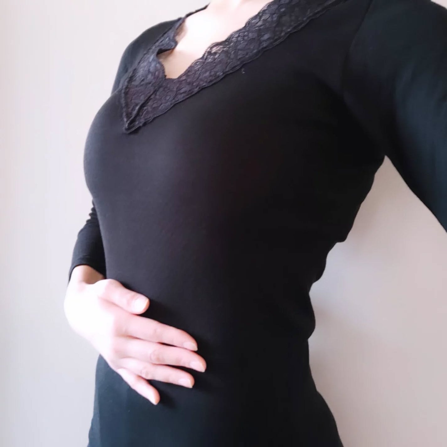 きょのすけ on LIPS 「<紡衣長袖インナーコットンガーゼ(8分袖)>を愛用中♪季節や年..」(7枚目)