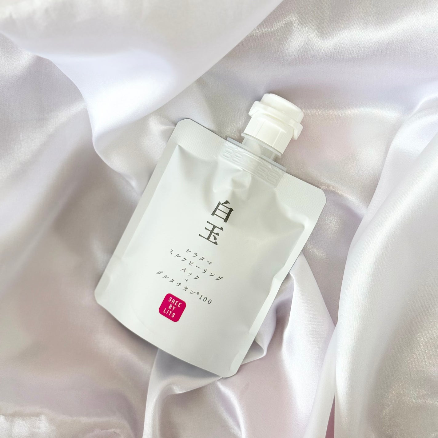 SHEE BY LITS 白玉ミルクピーリングパック/リッツ/洗い流すパック・マスクを使ったクチコミ(1枚目)