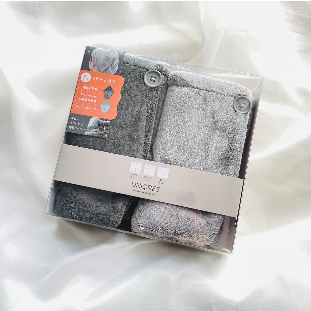 Uniqree Dry Haircap ユニークリードライヘアキャップ/ビー・エヌ/ヘアケアグッズを使ったクチコミ（2枚目）