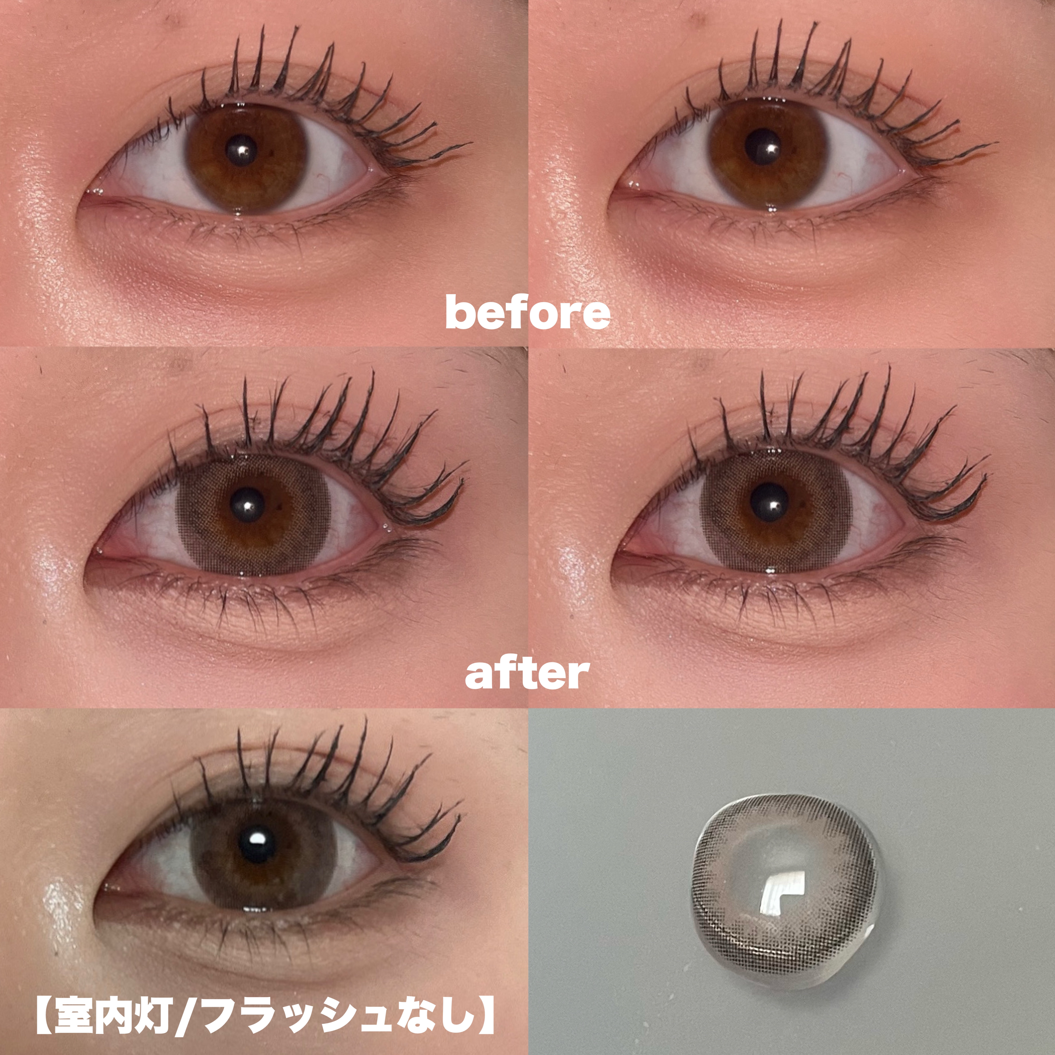 MOLAK 1day ダークピオニー/MOLAK/ワンデー（１DAY）カラコンを使ったクチコミ（2枚目）