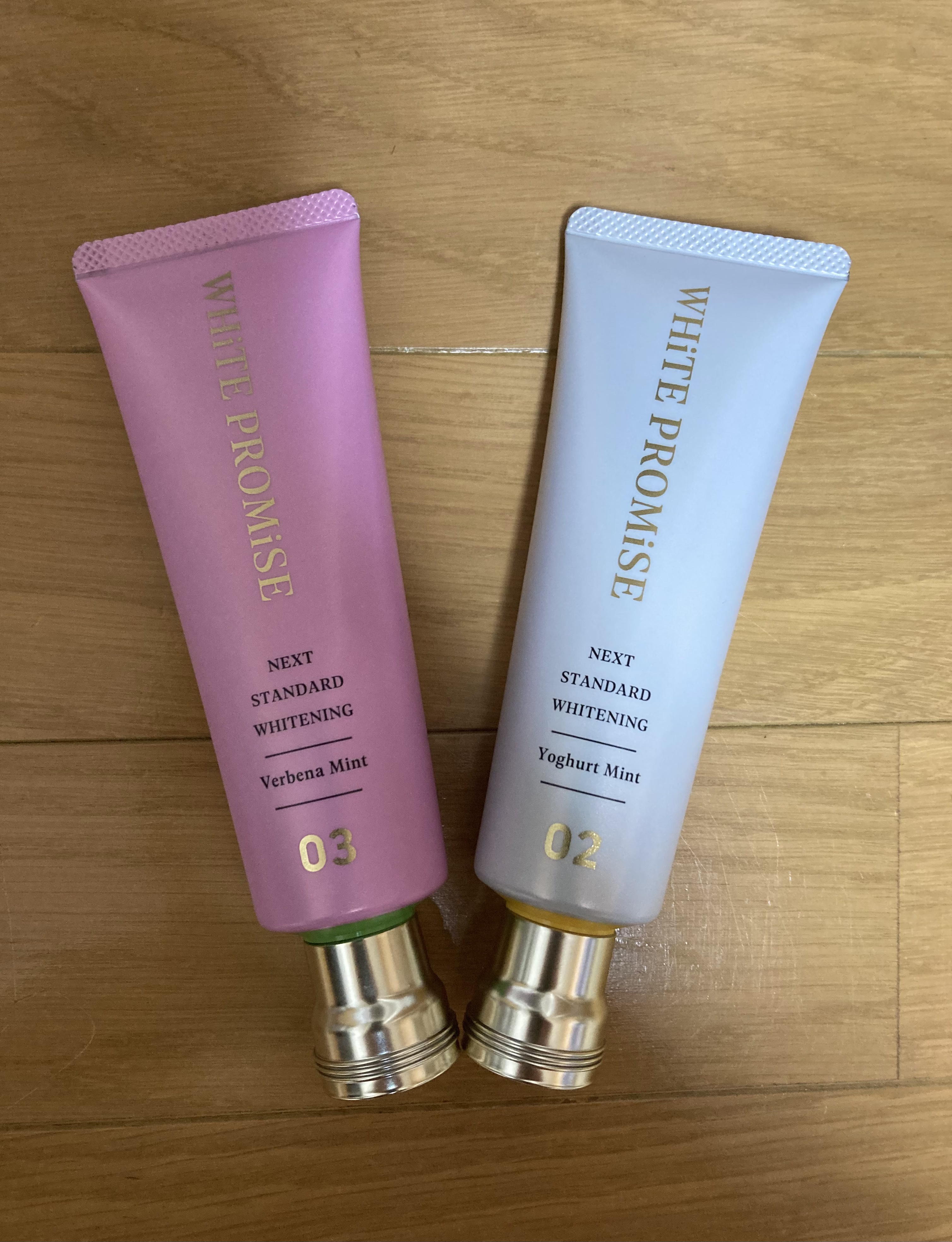 ホワイトプロミス  美白*＋むし歯予防*/WHiTE PROMiSE/歯磨き粉を使ったクチコミ（2枚目）