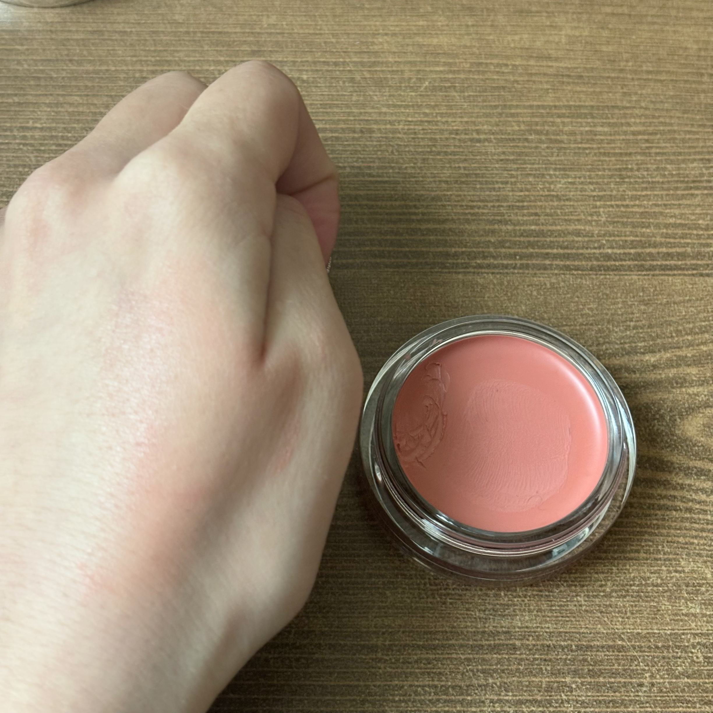 ネーミング　ソフティクリームブラッシュ/NAMING./ジェル・クリームチークを使ったクチコミ（2枚目）