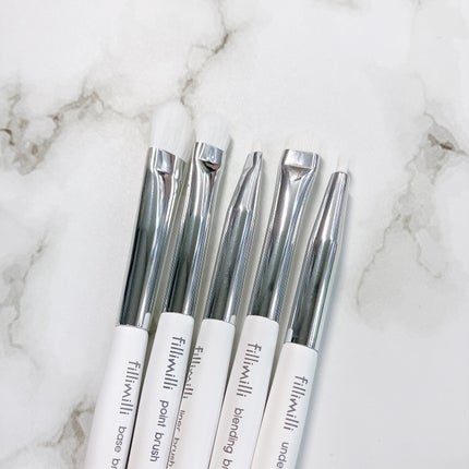 fillimilli アイメイクブラシセット/fillimilli/メイクブラシを使ったクチコミ(4枚目)