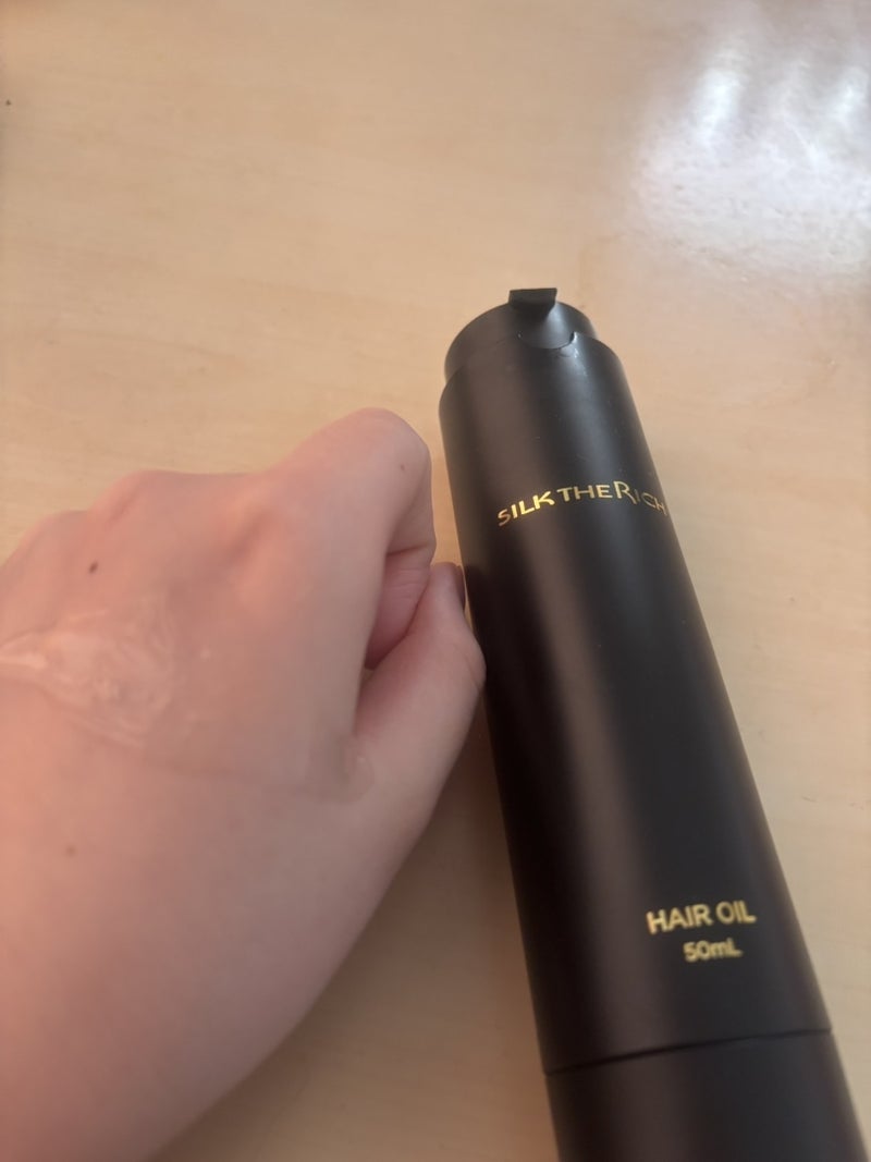 SILK THE RICH ヘアオイルMNM/SILK THE RICH/ヘアオイルを使ったクチコミ（2枚目）