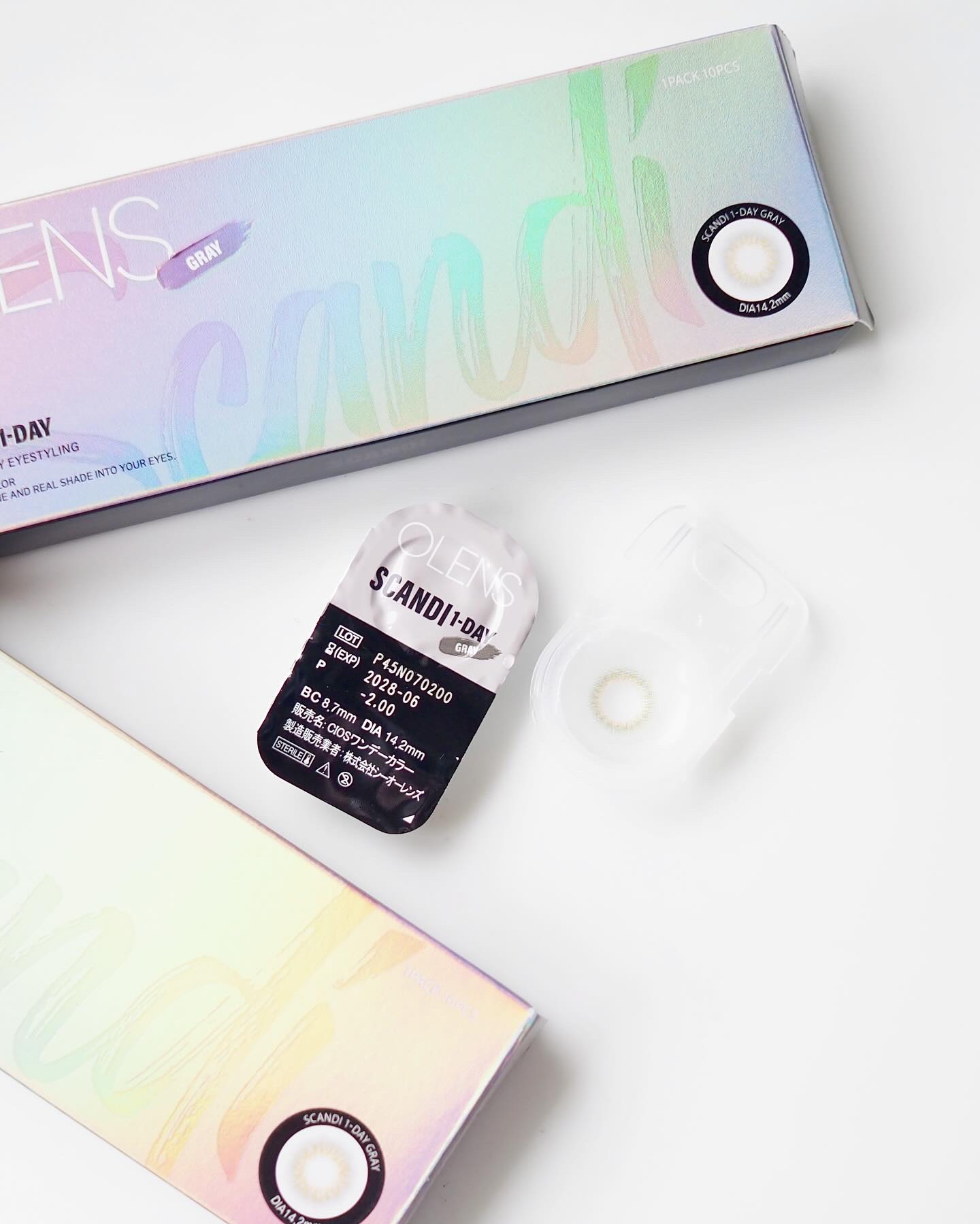 SCANDI 1day/OLENS/カラーコンタクトレンズを使ったクチコミ（2枚目）