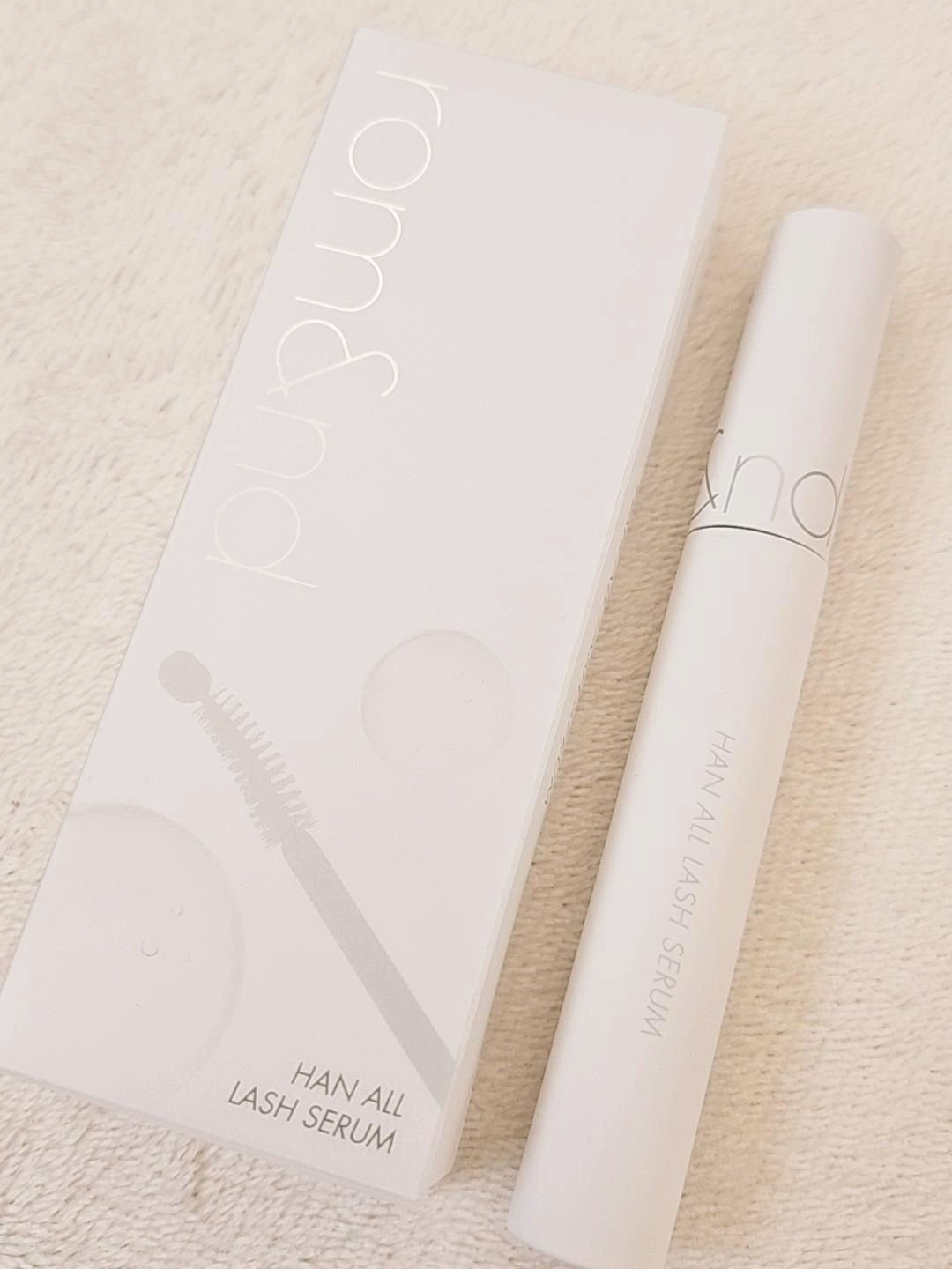 ハンオールラッシュセラム/rom&nd/まつげ美容液を使ったクチコミ（1枚目）