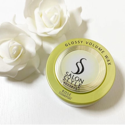 サロンスタイル ヘアワックス (グロッシーボリューム)/サロンスタイル/ヘアワックス・クリームを使ったクチコミ(1枚目)