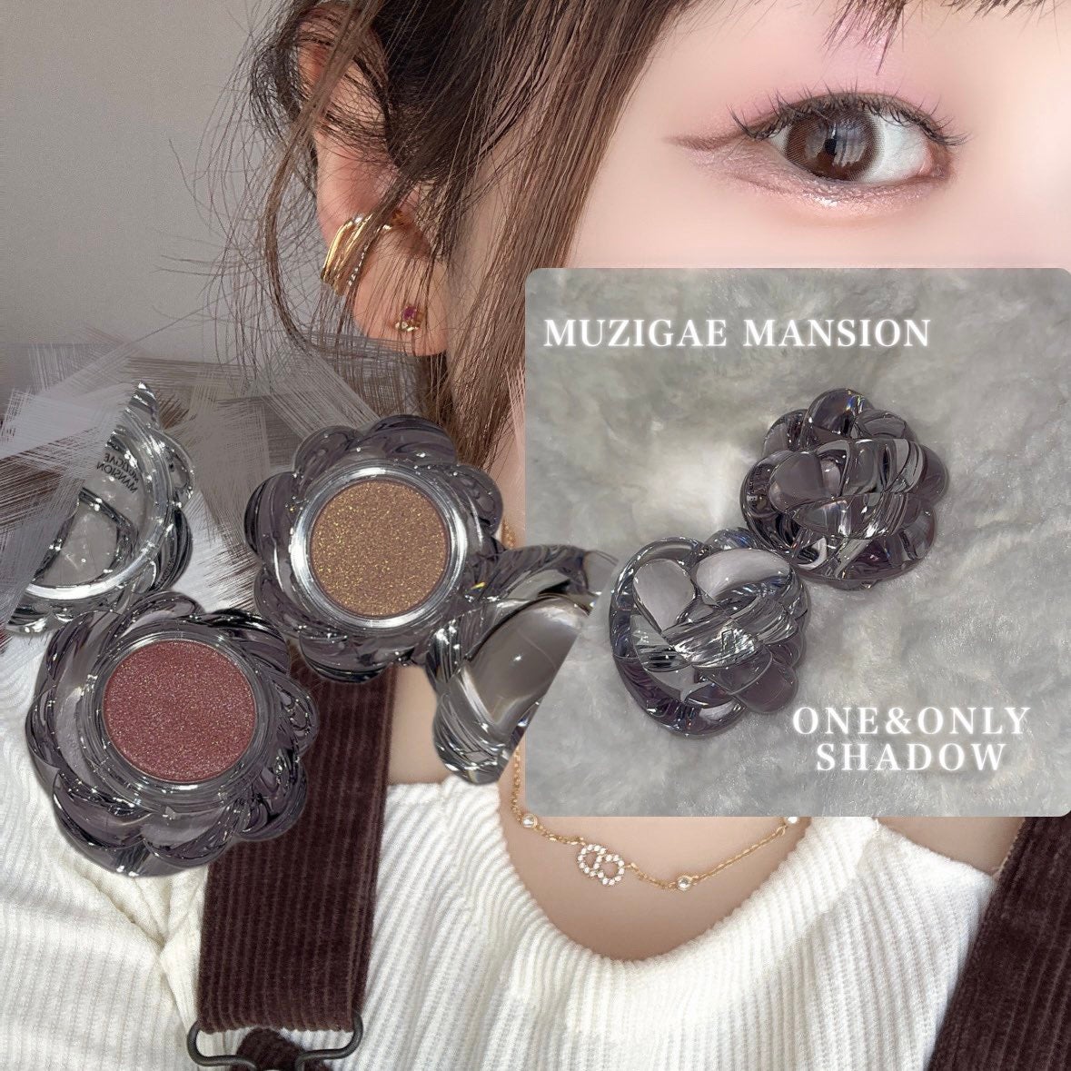 ワンアンドオンリーシャドウ/MUZIGAE MANSION/単色アイシャドウを使ったクチコミ(2枚目)