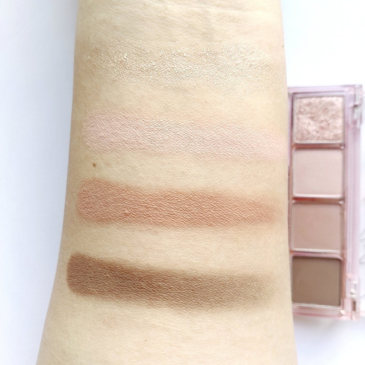 デイリーベーシックパレット/ネイチャーリパブリック/アイシャドウパレットを使ったクチコミ(7枚目)