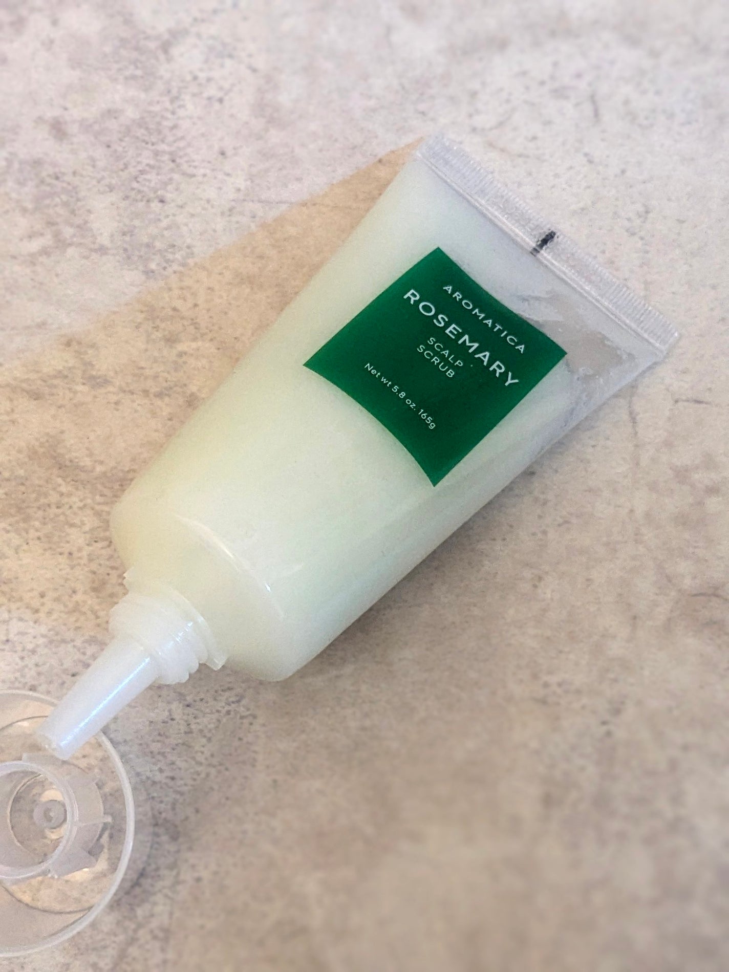ローズマリー スカルプ スクラブ/AROMATICA/ヘッドスクラブを使ったクチコミ(6枚目)