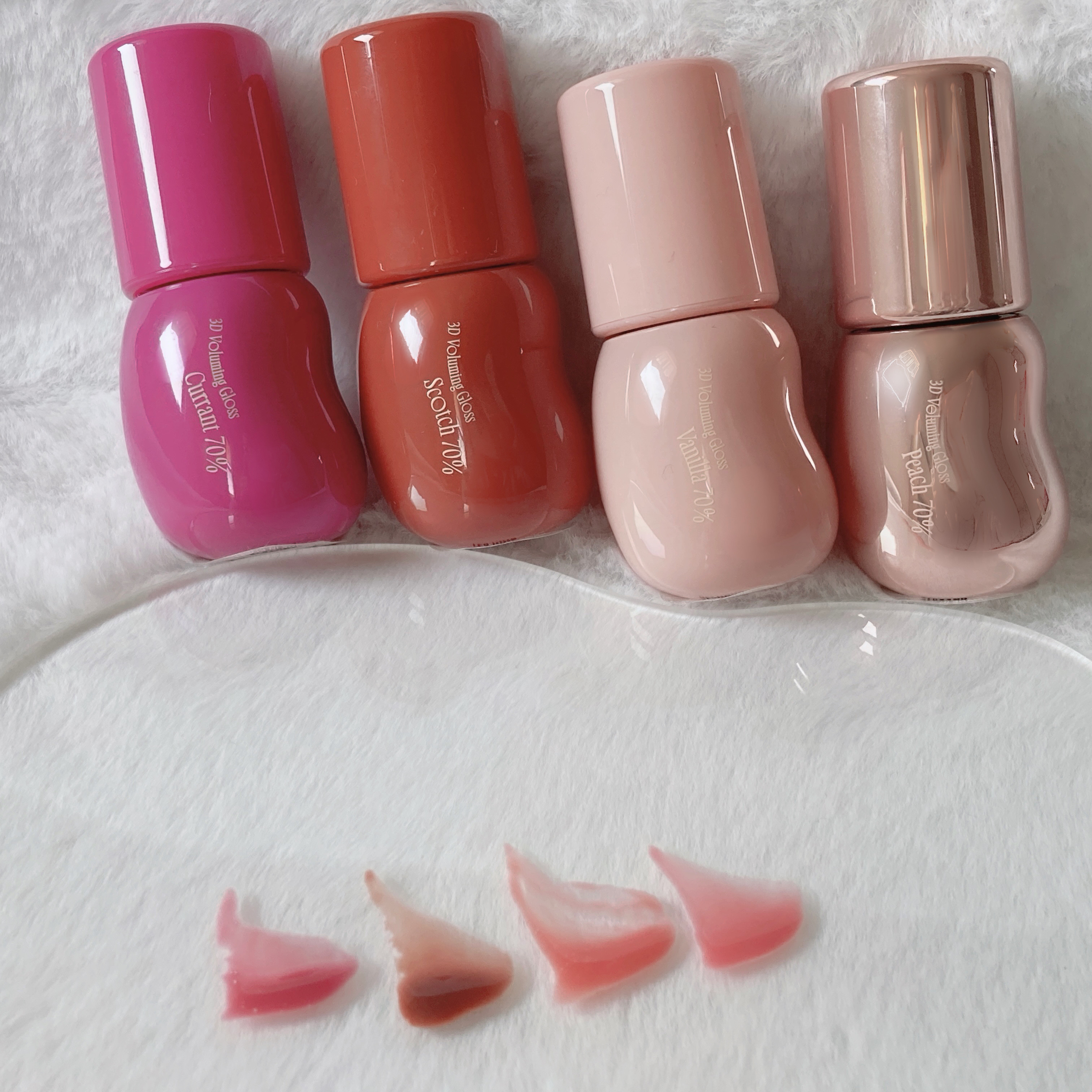 フィー 3Dボリューミンググロス/fwee/リップグロスを使ったクチコミ（3枚目）