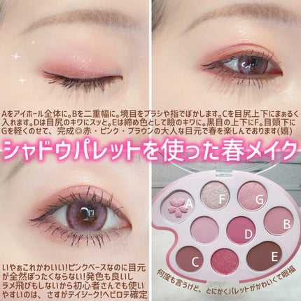 シャドウパレット/dasique/アイシャドウパレットを使ったクチコミ(5枚目)