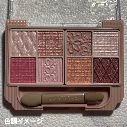 プティパレットアイズ/キャンメイク/パウダーアイシャドウを使ったクチコミ(6枚目)