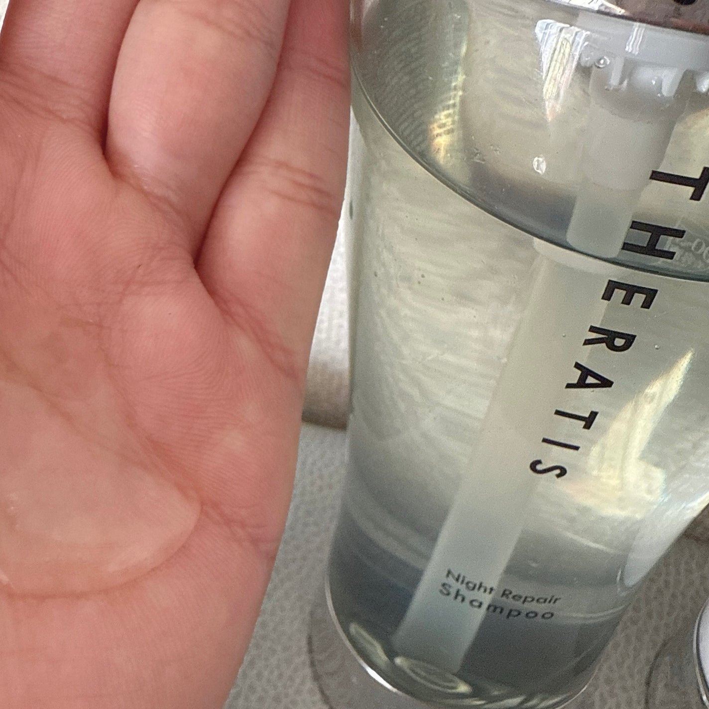 ナイトリペア シャンプー/ヘアトリートメント/THERATIS/シャンプー・コンディショナーを使ったクチコミ(1枚目)