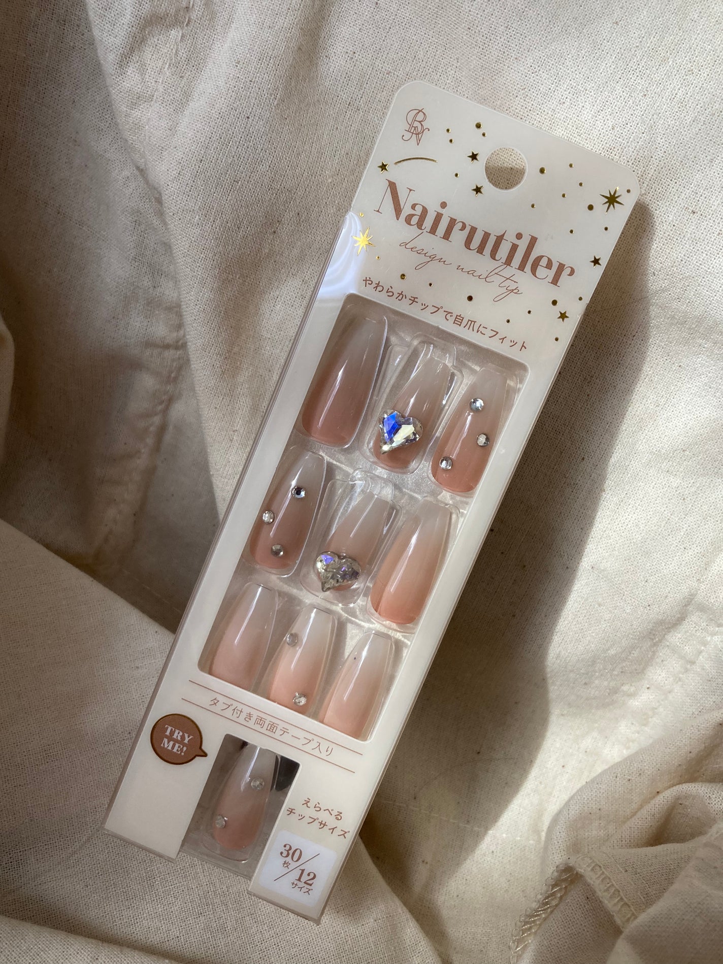 Nairutiler ネイルティア ネイルチップ/ビー・エヌ/ネイルチップ・パーツを使ったクチコミ(6枚目)