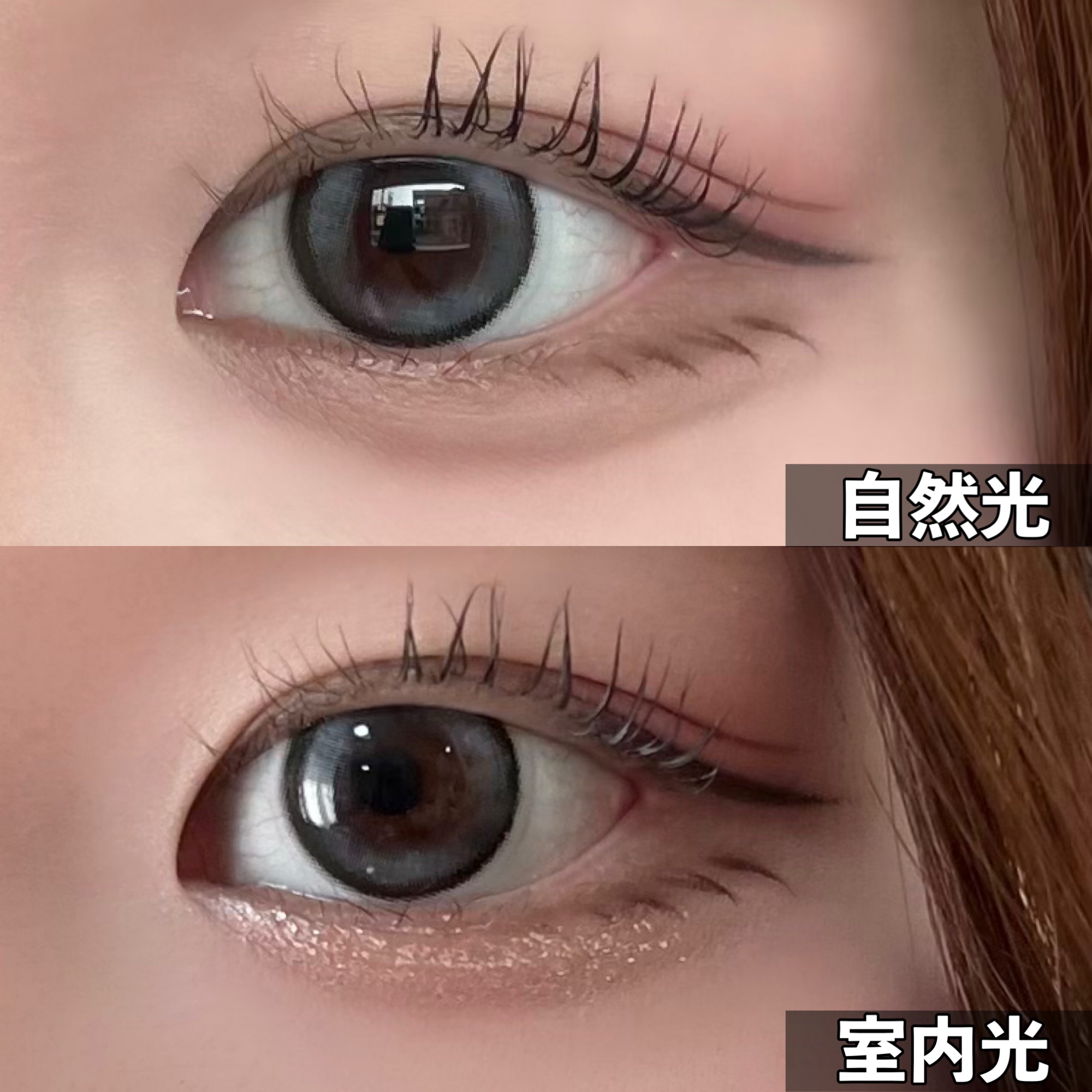 mimi charme 1day/mimi charme/ワンデー（１DAY）カラコンを使ったクチコミ（3枚目）