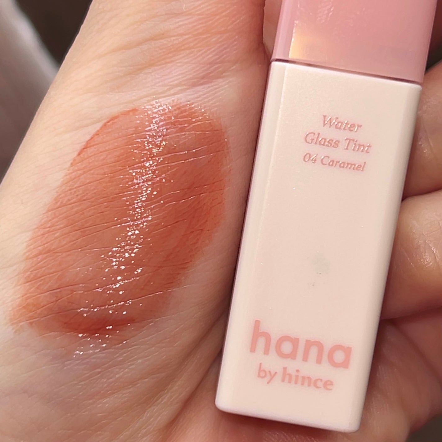 ウォーターグラスティント/hana by hince/口紅を使ったクチコミ(3枚目)