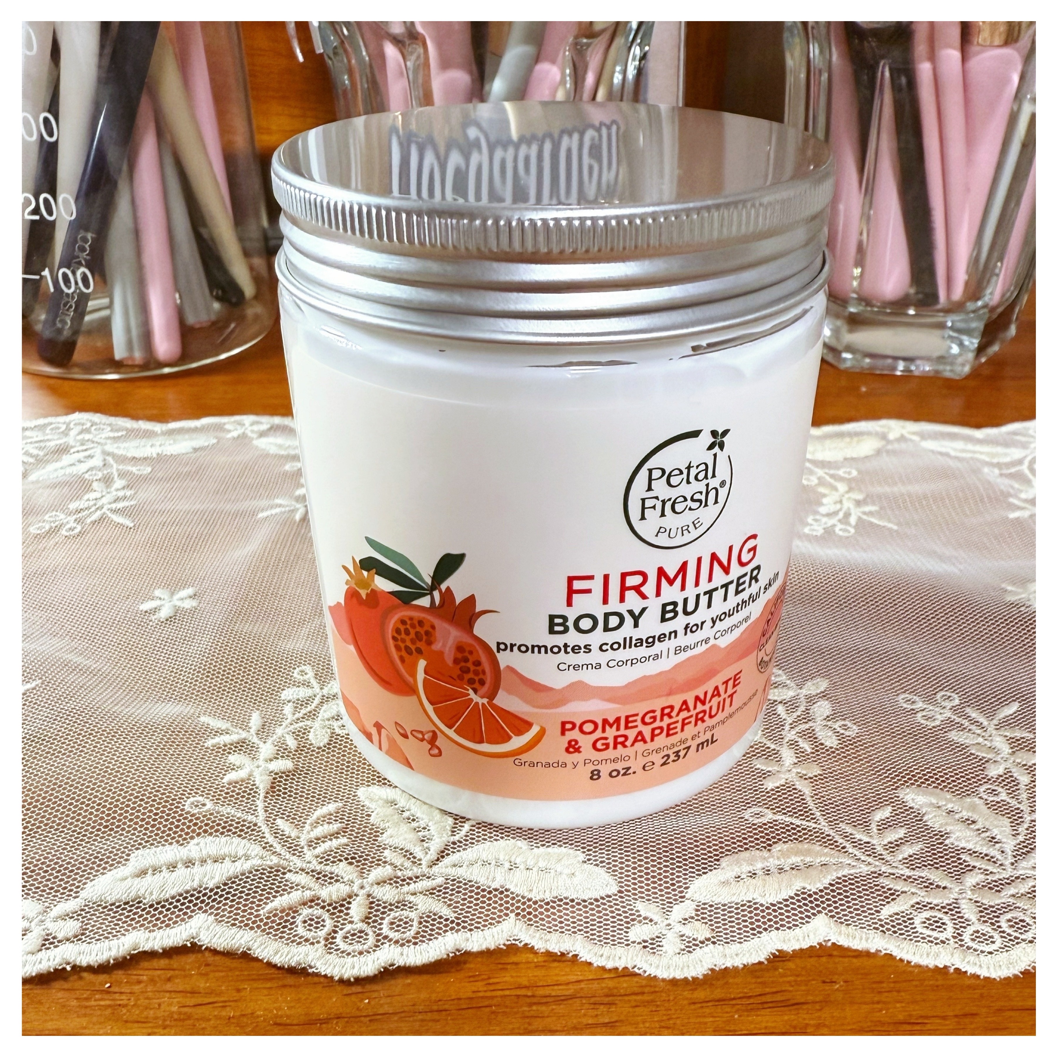 ボディバター ポメグラネイト＆グレープフルーツ/Petal Fresh Pure(ペタルフレッシュピュア)/ボディクリームを使ったクチコミ（2枚目）