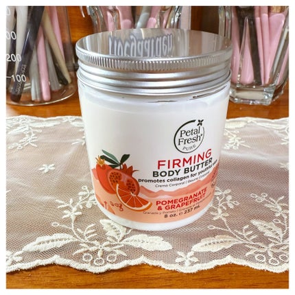 ボディバター ポメグラネイト&グレープフルーツ/Petal Fresh Pure(ペタルフレッシュピュア)/ボディクリームを使ったクチコミ(2枚目)