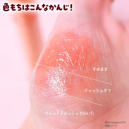 ザ ジューシーラスティングティント 24 ベアジューシーオー/rom&nd/リップティントの画像