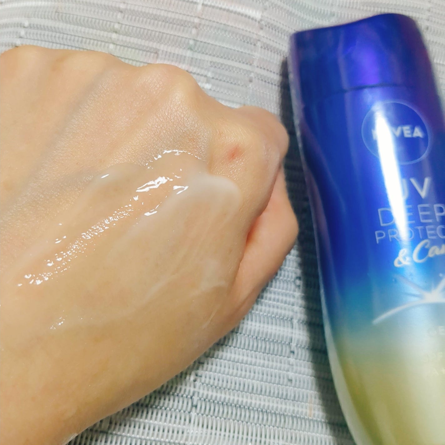 ニベアUV ディープ プロテクト&ケア ジェル/ニベア/日焼け止めジェルを使ったクチコミ(3枚目)