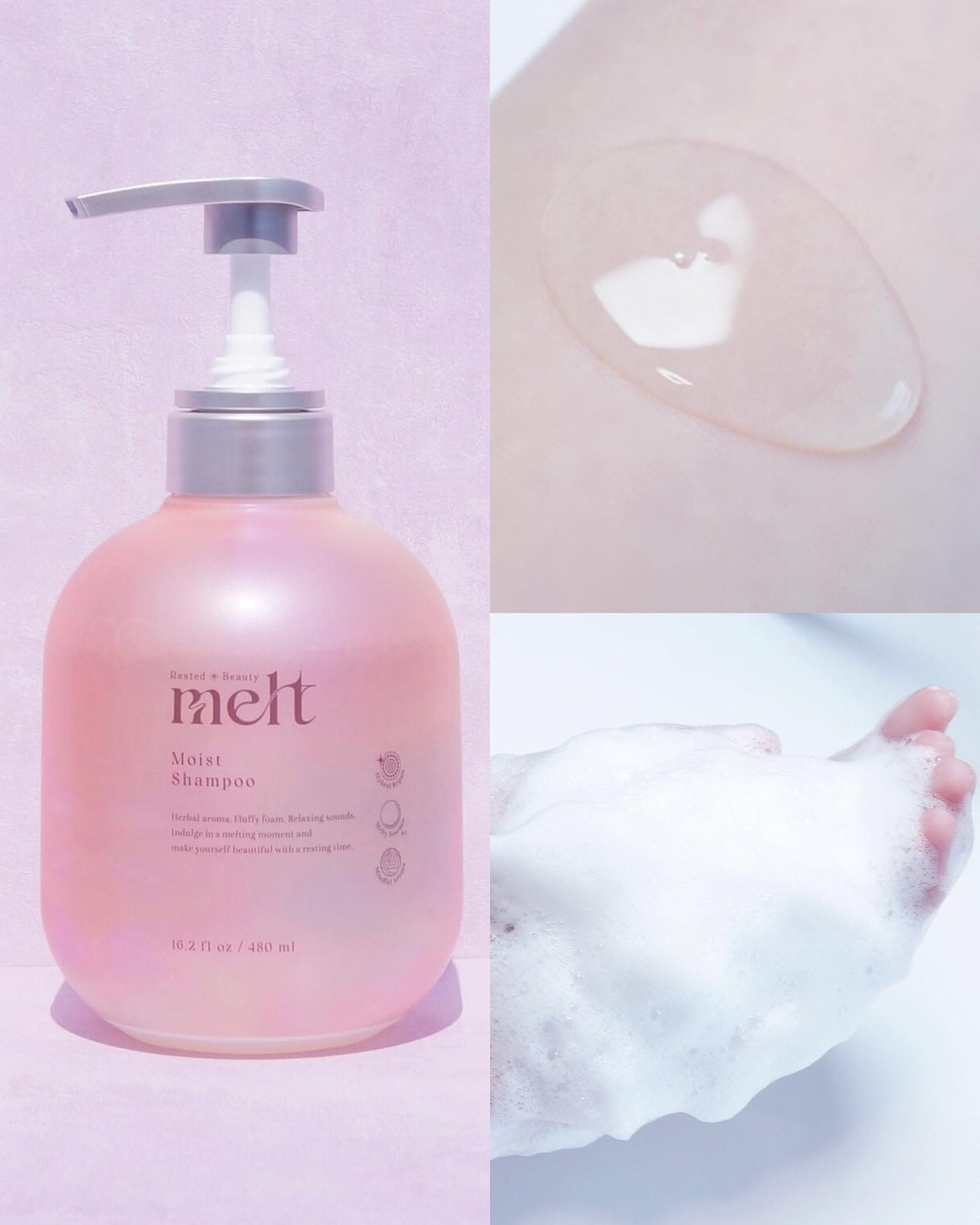 メルト モイストシャンプー/トリートメント/melt/市販シャンプーを使ったクチコミ(2枚目)