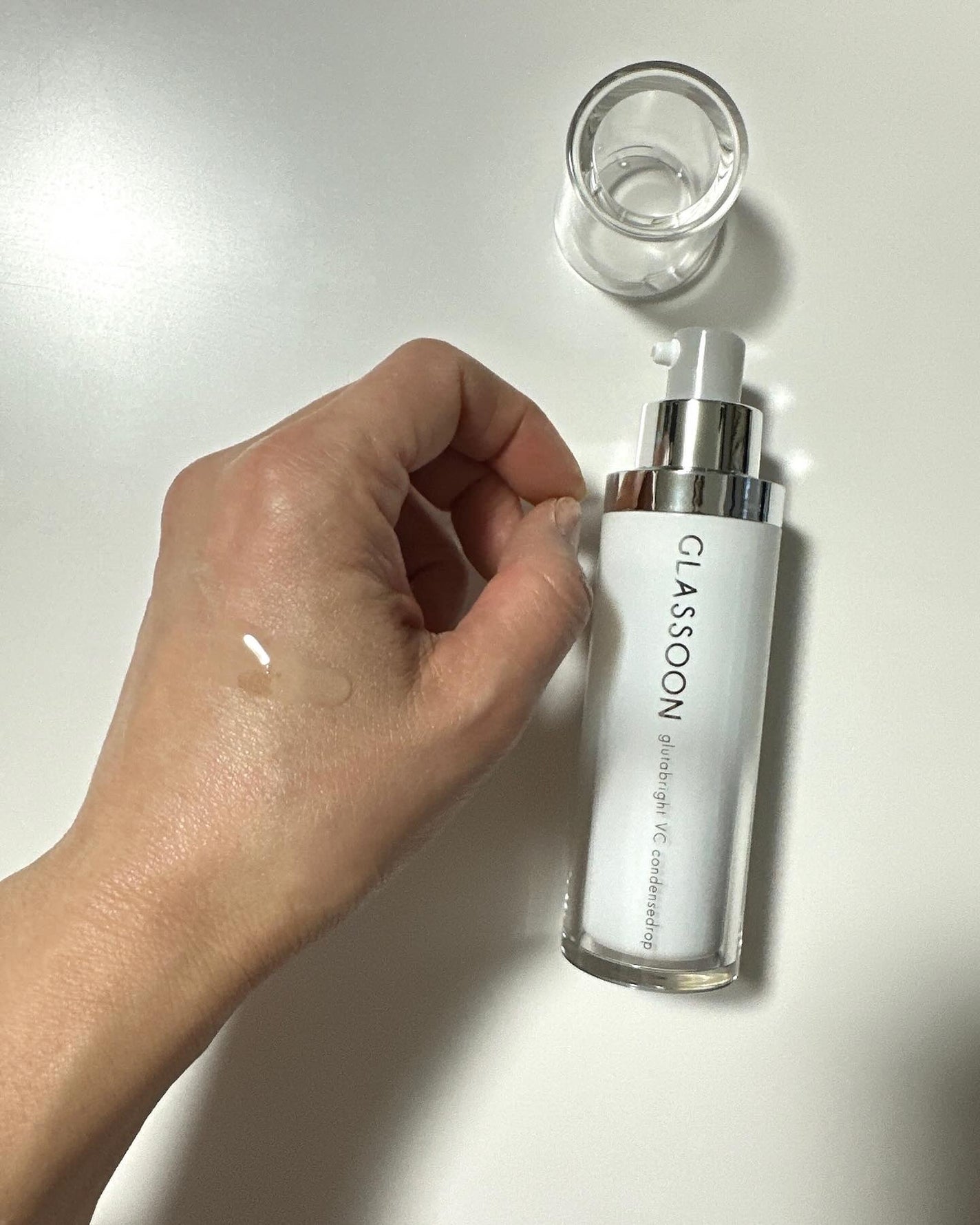 グラスーン グルタブライト VC コンデンスドロップ/GLASSOON/美容液を使ったクチコミ(2枚目)