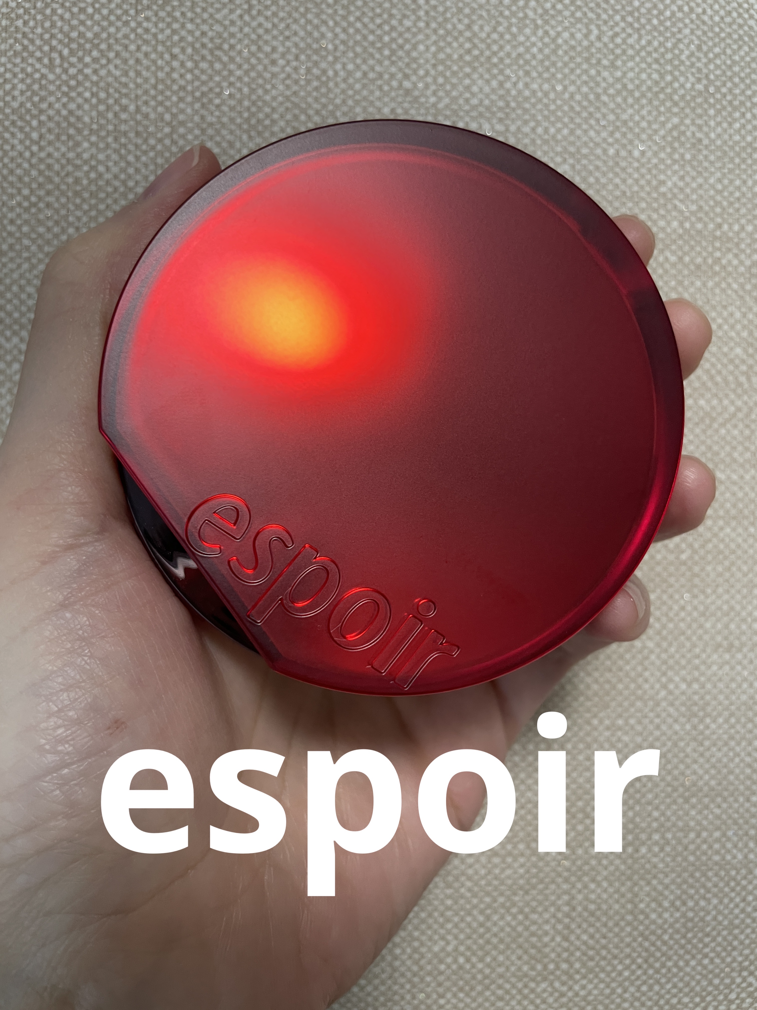 ビーベルベットカバークッション/espoir/クッションファンデーションを使ったクチコミ（1枚目）